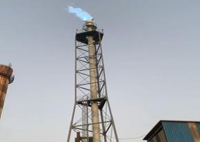 【山东】1套高炉煤气放散点火装置  点火成功！